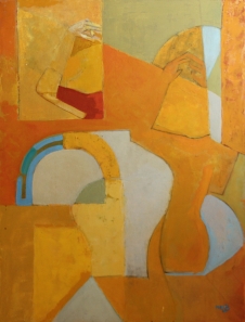 LE CHEMIN DU JEU 1
Acrylique