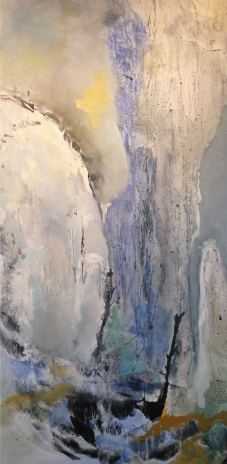 TENTATION D'UN AILLEURS 2
Huile sur toile / Acrylique
100x50