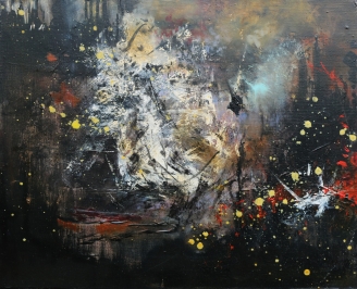 LA NUIT DES TEMPS
Huile sur toile
33x41
